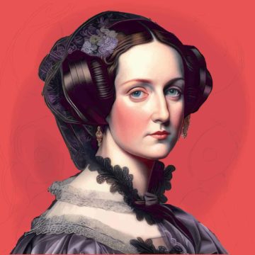 Illustration of Ada Lovelace; Ada Lovelace Day
