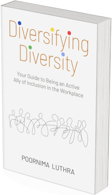 mockup; book cover; Diversifying Diversity; Dr. Poornima Luthra; WST Book Tip