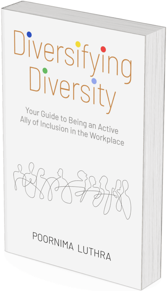 mockup; book cover; Diversifying Diversity; Dr. Poornima Luthra; WST Book Tip