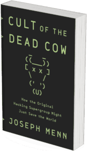 WST Book tip; Cult of the dead cows; Joseph Menn