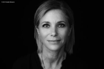 Black-and-white portrait picture of Role Model Caroline Matteucci