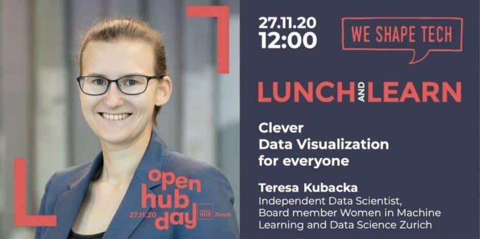Visual of event Clever Data Visualization for Everyone by Teresa Kubacka