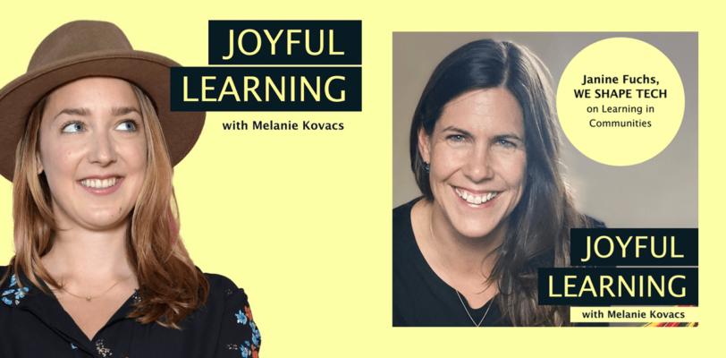 Cover image Joyful Learning Podcast by Melanie Kovacs and Janine Fuchs