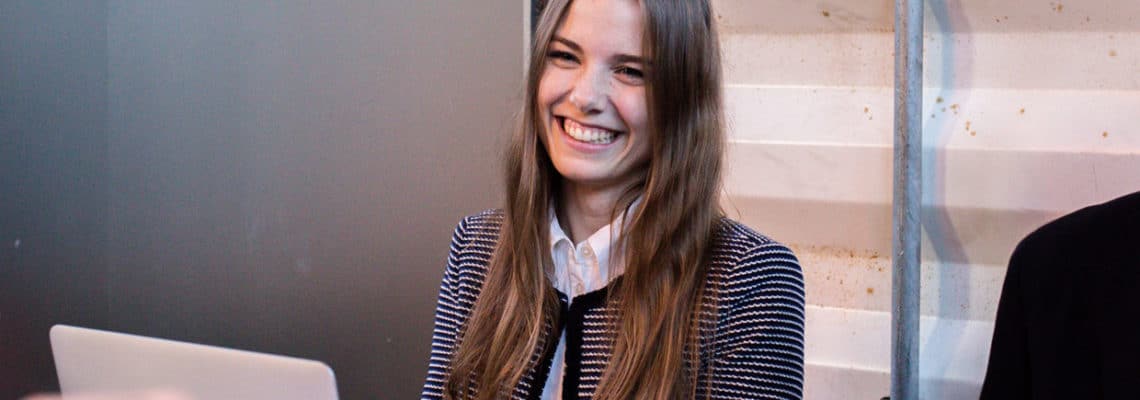 Portrait photo of smiling Lisa-Ann Preuss