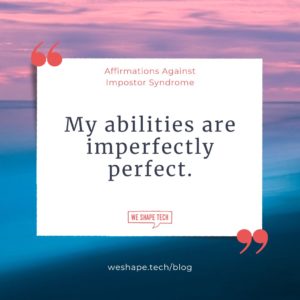 My abilities are imperfectly perfect