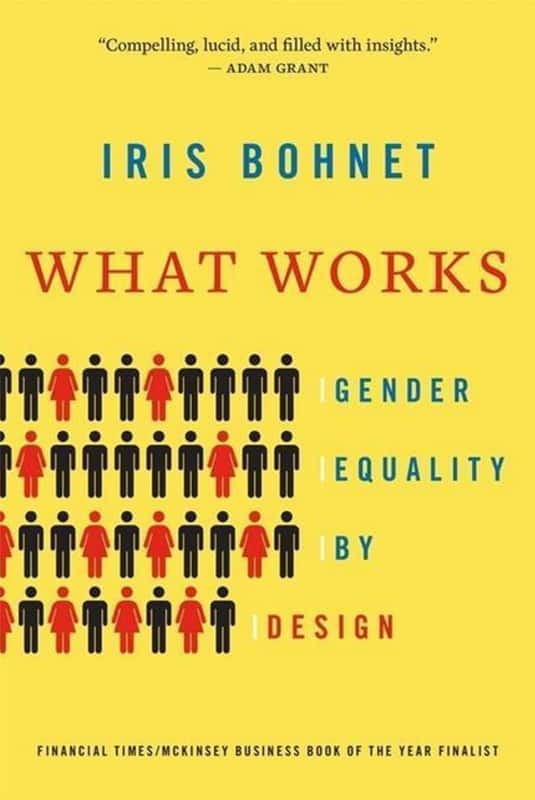 Cover of book "What Works" by Iris Bohnet