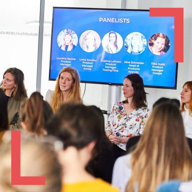 Product Management – At the Center of the Storm with Lauréne Racine, Lotta Sandbu, Cosima Lefranc, Nina Schneider and Tilke Judd Photos