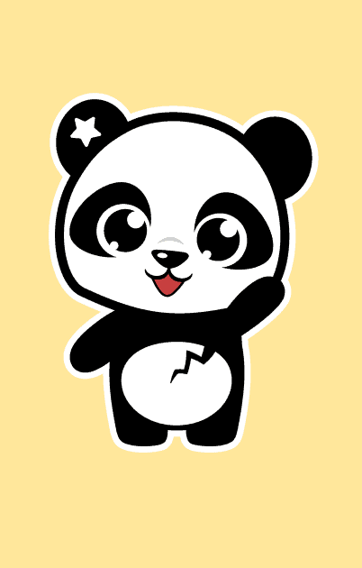 Earkick's mascot, the Panda