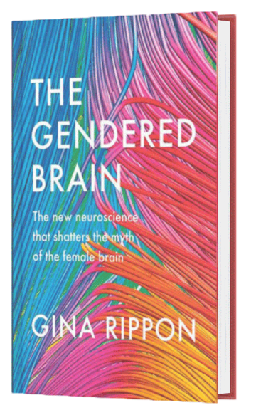 Mock-up cover of book "The Gendered Brain" by Gina Rippon