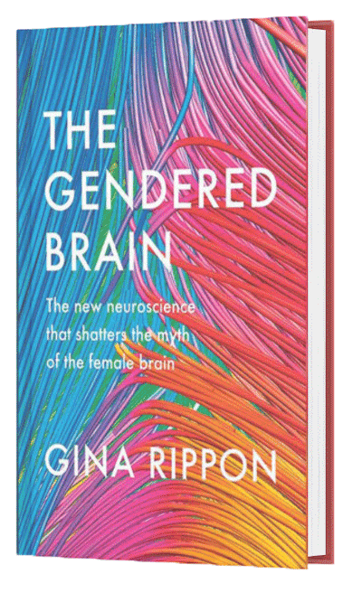Mock-up cover of book "The Gendered Brain" by Gina Rippon